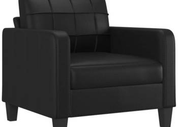 vidaXL Fotel, czarny, 60 cm(SKU:359107)