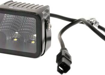 Lampa robocza LED, kwadratowa 40W 4800lm 12/24V, biała, 81x82.5x67.5 mm św…