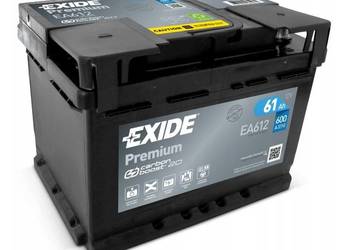 Exide Premium 61Ah 600A EA612