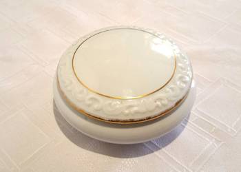 porcelanowe oryginalne puzderko Limoges Francja