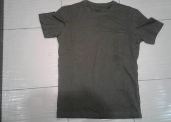 Koszulka z krótkim rękawem t-shirt w kol. khaki - różne roz.