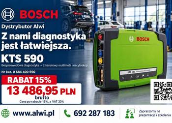 KTS 590 pakiet elektryk pomiary oscyloskop 0 684 400 590