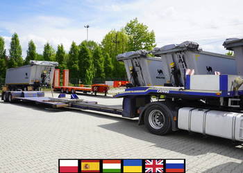 Naczepa niskopodwoziowa CAMRO CN 26.20B / Tiefbett / Długość 16 m_247830