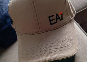 Bejsbolówka czapka z daszkiem Emporio Armani EA7, regulacja z klamerką