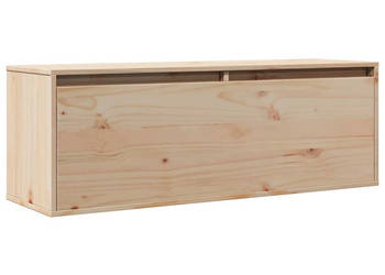 Szafka ścienna 100x30x35 cm lite drewno sosnowe WM-813465