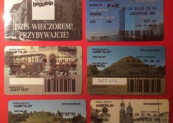 ( 783. ) Bilety Komunikacji Miejskiej Kraków ( 783. ) Bilety Komunikacji Miejskiej Kraków