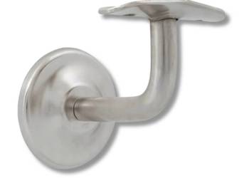 Wspornik Poręczy Satyna Uchwyt do Mocowania Balustrada Schodowa Okrągła