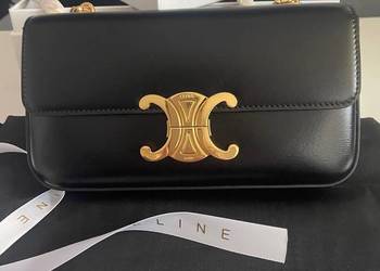 Celine Classique Triomphe skóra Chain SHOULDER Bag Claude