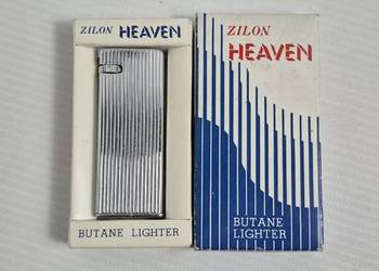 Vintage zapalniczka ZILON HEAVEN | Oryginalny BOX | Do renowacji