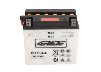 Akumulator motocyklowy 4 RIDE CB16B-A 12V 16Ah 207A (Kwasowy, Lewy+)