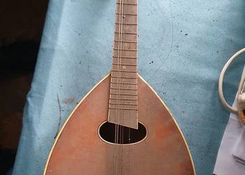Mandolina mała gitara Typ Portugalski – 8-strunowa, Drewno, Vintage, Retro