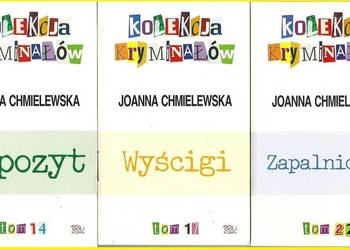 Depozyt / Wyścigi / Zapalniczka / kryminał/ Chmielewska