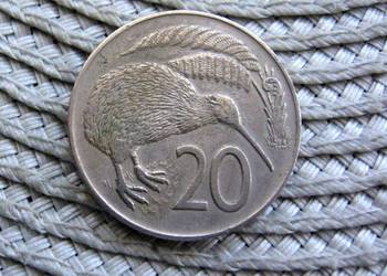 Nowa Zelandia 20 Cent 1971r