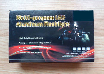 Latarka LED - Pudełko na Latarke LED i Akcesoria