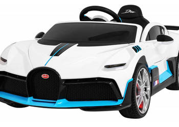 Auto na akumulator Bugatti Divo 12V EVA białe