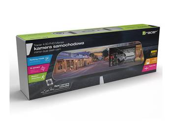 Rejestrator Jazdy w Lusterku- Tracer 4.0D FHD Mensa