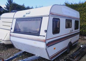 przyczepa kempingowa campingowa kemping DOMEK DZIAŁKA OKAZJA