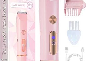 Golarka depilator damski 2w1 różowy, Nowy