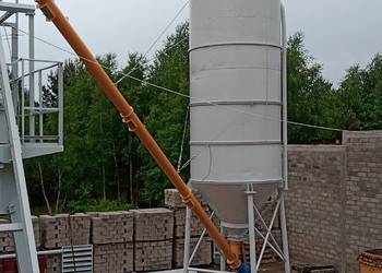 silos na cement 44 t. popiuł podzjnik ślimakowy komplet
