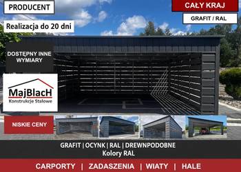 Producent - Samochodowy CARPORT | Zadaszenie na pojazd |  - Maj-BlacH
