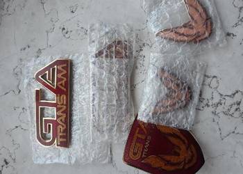 Pontiac Trans Am GTA emblematy nowe