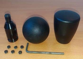 Zestaw Adapter Gałki Zmiany Biegów M10 + Gałki 2szt 50mm Kraków