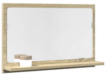 Szafka łazienkowa z lustrem dąb sonoma 60x11x37 cm WM-856191