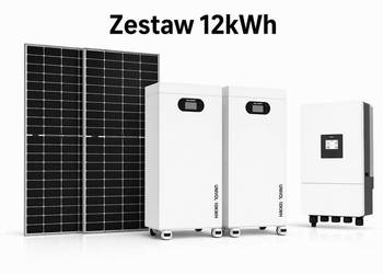 Zestaw budżetowy 12kWh LV (panele, inwerter 3 fazy, magazyn 20 kWh)