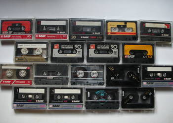 Kasety magnetofonowe BASF