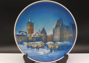 Kolekcjonerski Talerz Bożonarodzeniowy Rosenthal – Weihnachten 1981