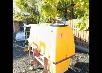 Zbiornik opryskiwacza 600l oraz rama