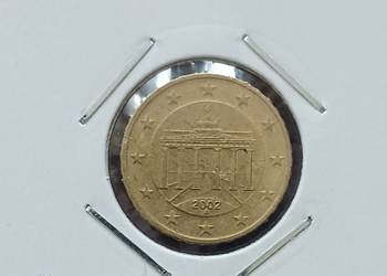10 Centów Niemcy 2002 r. men. "A"