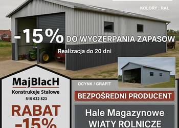 PRODUCENT Wiat /Hal Garaży Blaszanych | Montaż + Dostawa – Maj-Blach