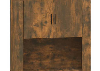 Szafka ścienna przydymiony dąb 80x33x80 cm WM-816589