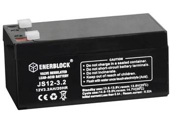Akumulator ENERBLOCK AGM JS12-3.2 12V 3.2Ah