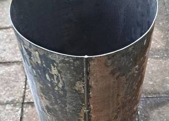 Rura stalowa 425 x 2 mm - walec przepust zbiornik grill kominek koza