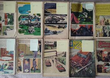 Komiksy Kapitan Żbik - bez okładek wydania I