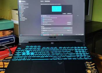 Laptop Asus TUF GamFA507NV-LP023W R77735HS, ryzen 7, rtx4060, jak nowy