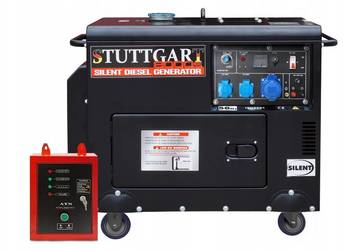 AGREGAT GENERATOR PRĄDOTWÓRCZY WYCISZONY 7,8kW ATS