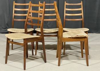 Komplet  5 krzeseł vintage, Casala, Niemcy, lata 60. - 70.