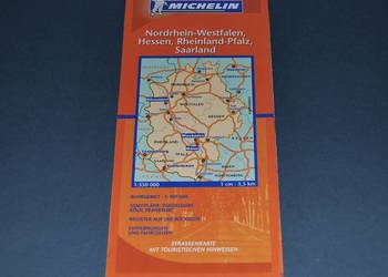 Nordrhein-Westfalen Mapa Michelin Wyd 2006r Nordrhein-Westfalen Mapa Michelin Wyd 2006r