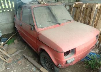 Fiat 126p 1992r bez silnika i skrzyni bez prawa rejestracji
