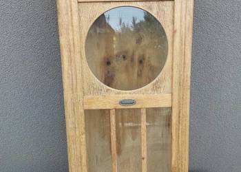 Stara szafka witryna witrynka z obudowy zegara surowa 1936r F047