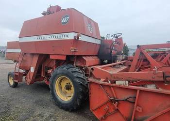 Kombajn zbożowy Massey Ferguson 487 heder 3m silnik Perkins 4
