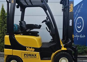 YALE GLP20SVX, 2010r, 2T, LPG,maszt triplex z wolnym skokiem,przesuw,UDT.