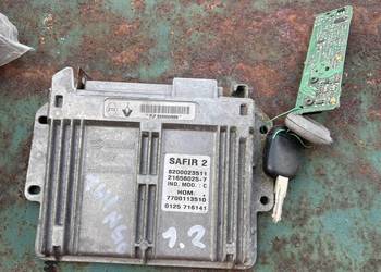 Zestaw startowy komputer Sagem Safir 2 Renault Twingo 1.2 8200023511 klucz