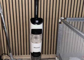 Odkurzacz bezprzewodowy pionowy myjący 4Swiss VC024 filtr HEPA mopujący