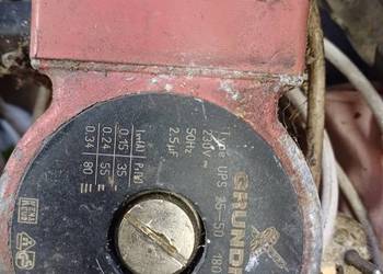 Zestaw pompa grundfos z sterownikiem i podlocze do pieca co