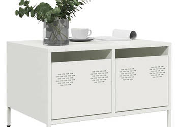 Szafka RTV biała 68x50x435 cm stal walcowana na zimno WM-851243