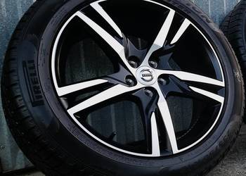 NOWE Koła 19 VOLVO R-DESIGN XC60 XC40 BLACK EDIATION ORYGINAŁ FELGI+Pirelli